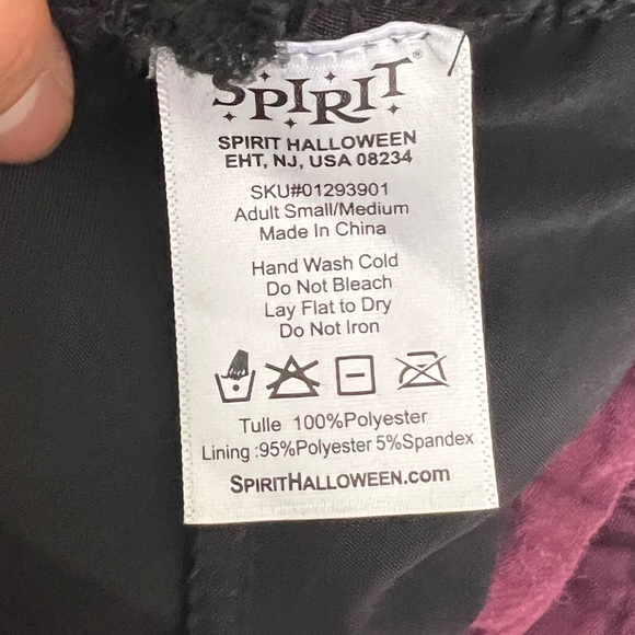 SPIRIT BLACK TUTU ELASTIC SKIRT SIZE Small / Medium - Picture 5 of 6